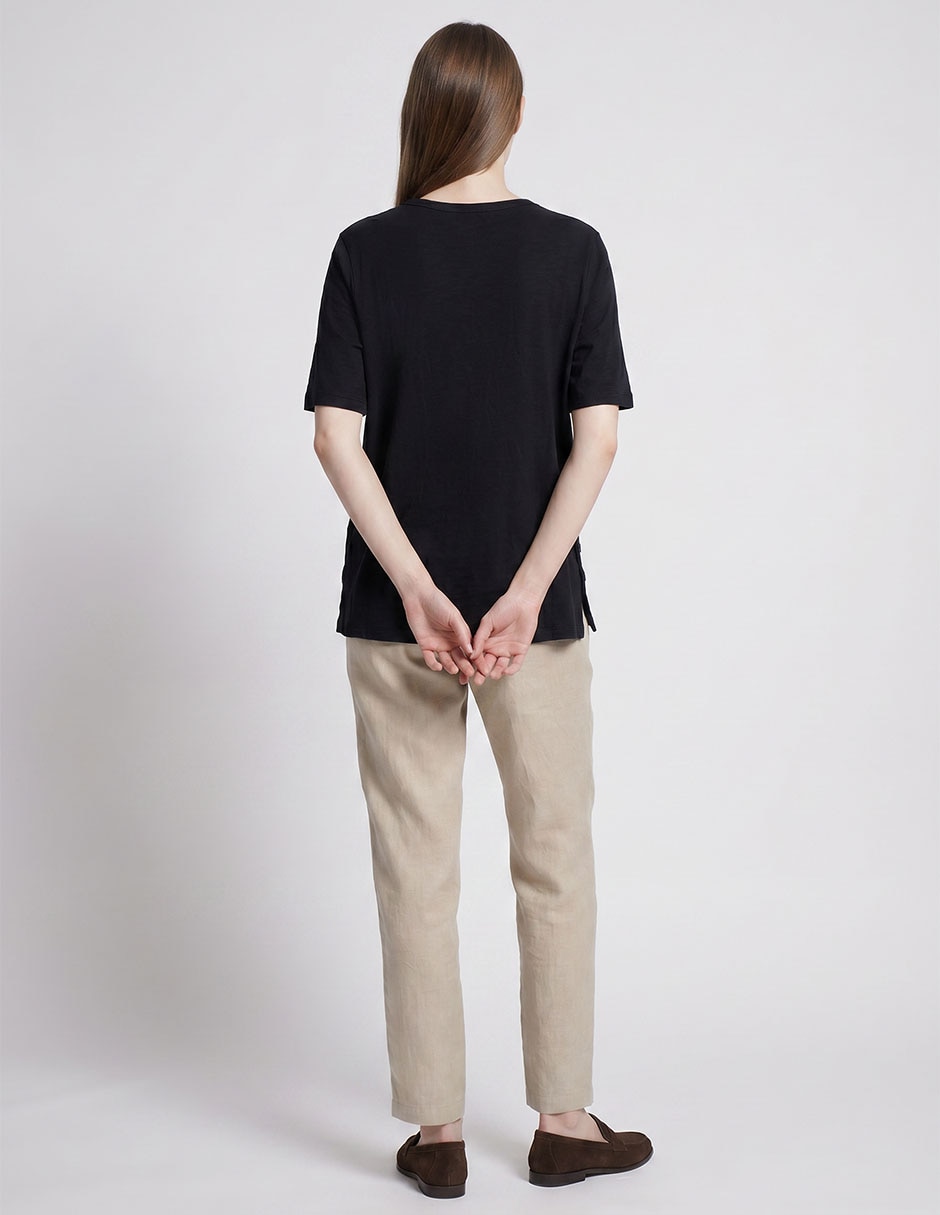 Blusa manga al codo para mujer 3