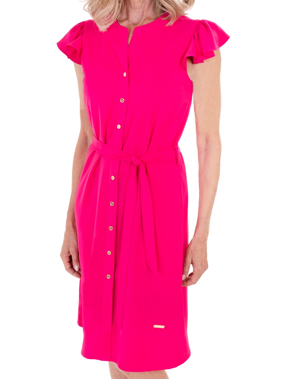 Vestido a la rodilla casual para mujer 7