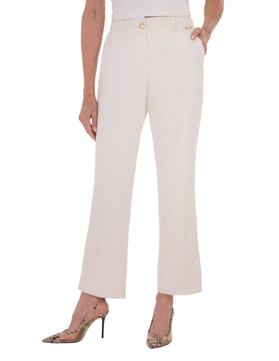 Pantalón regular para mujer 1