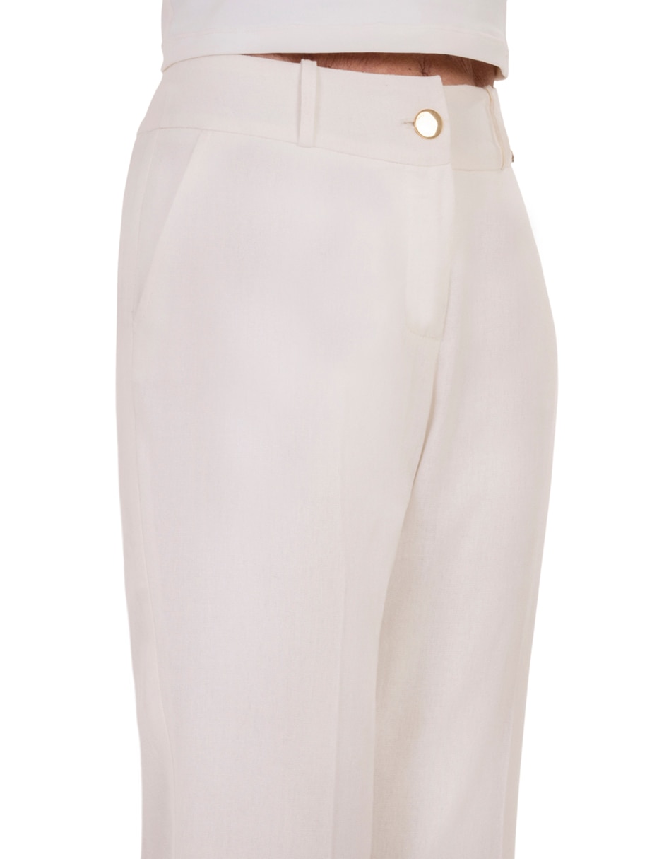 Pantalón regular para mujer 7