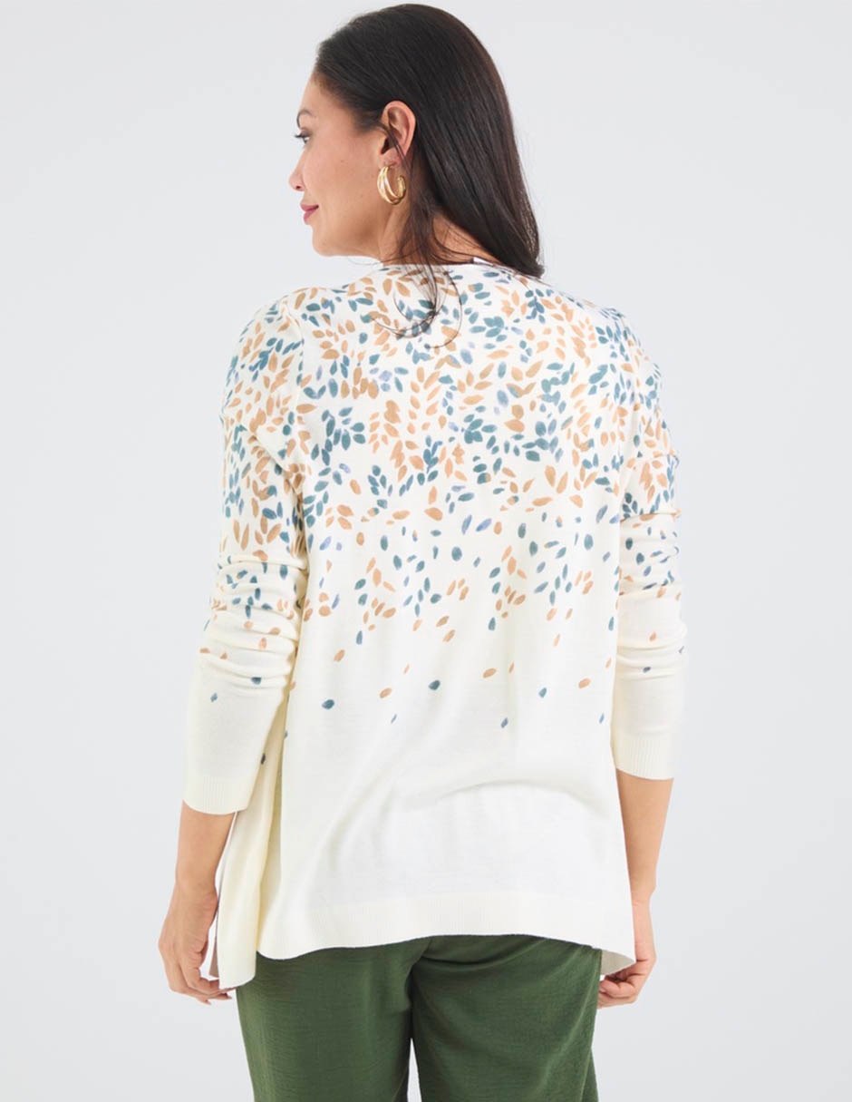 Suéter cuello solapa para mujer 6
