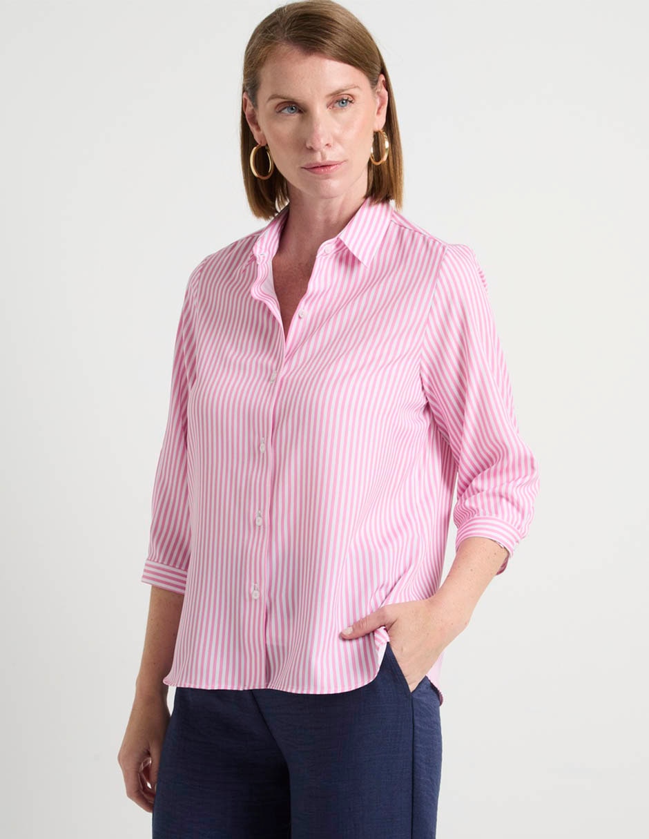 Blusa manga 3/4 para mujer