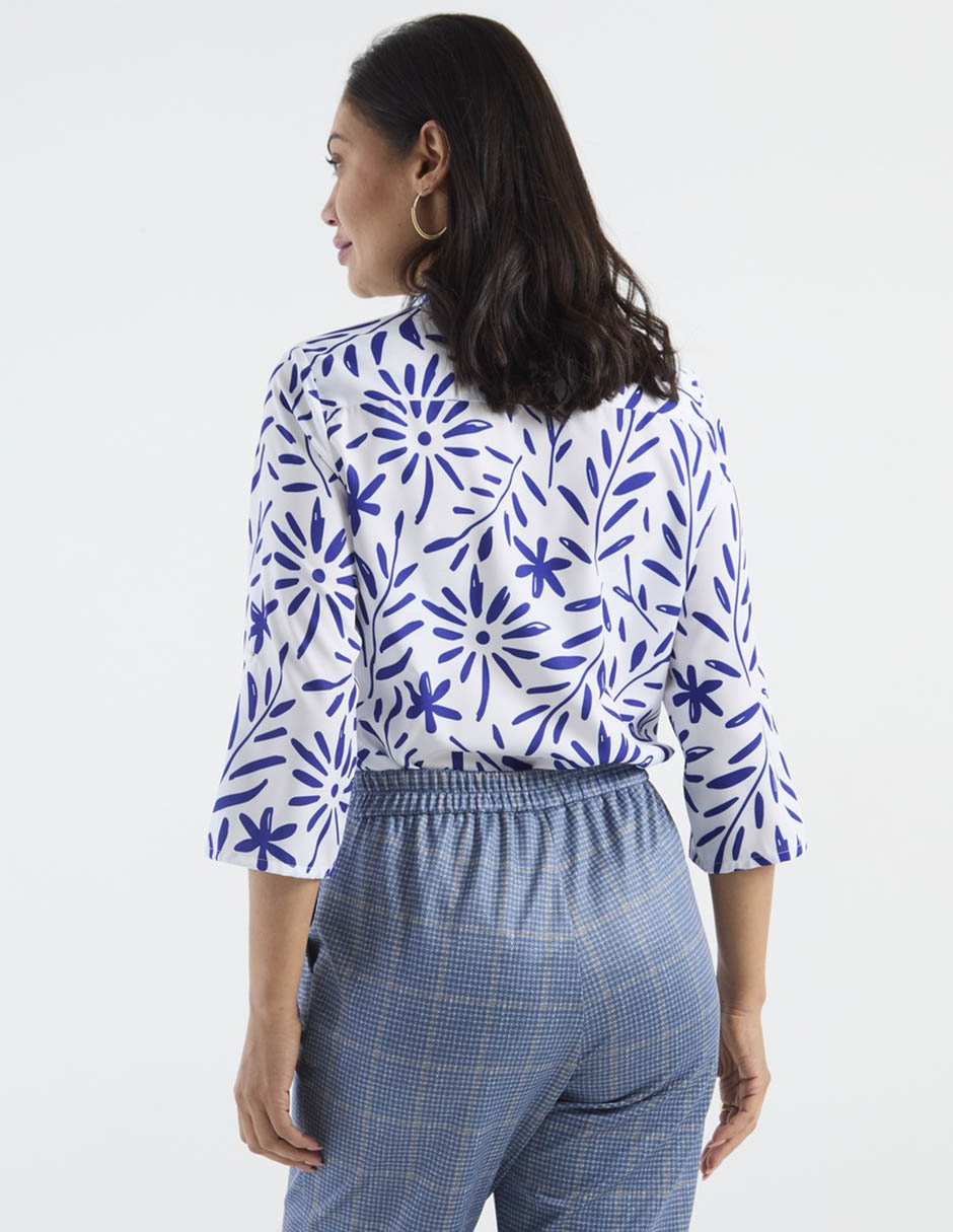 Blusa manga 3/4 para mujer 2