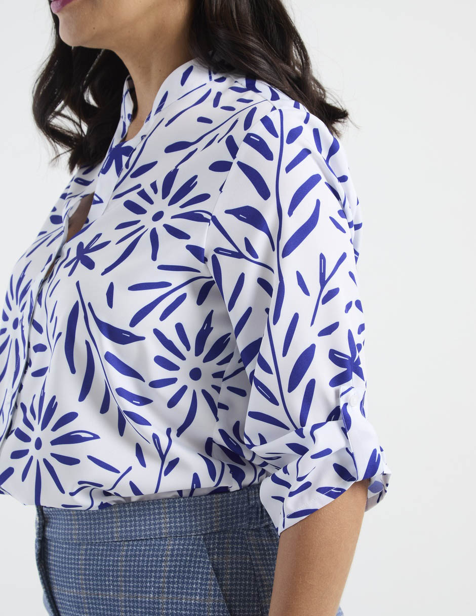 Blusa manga 3/4 para mujer 4