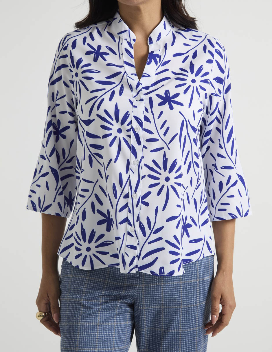 Blusa manga 3/4 para mujer 5