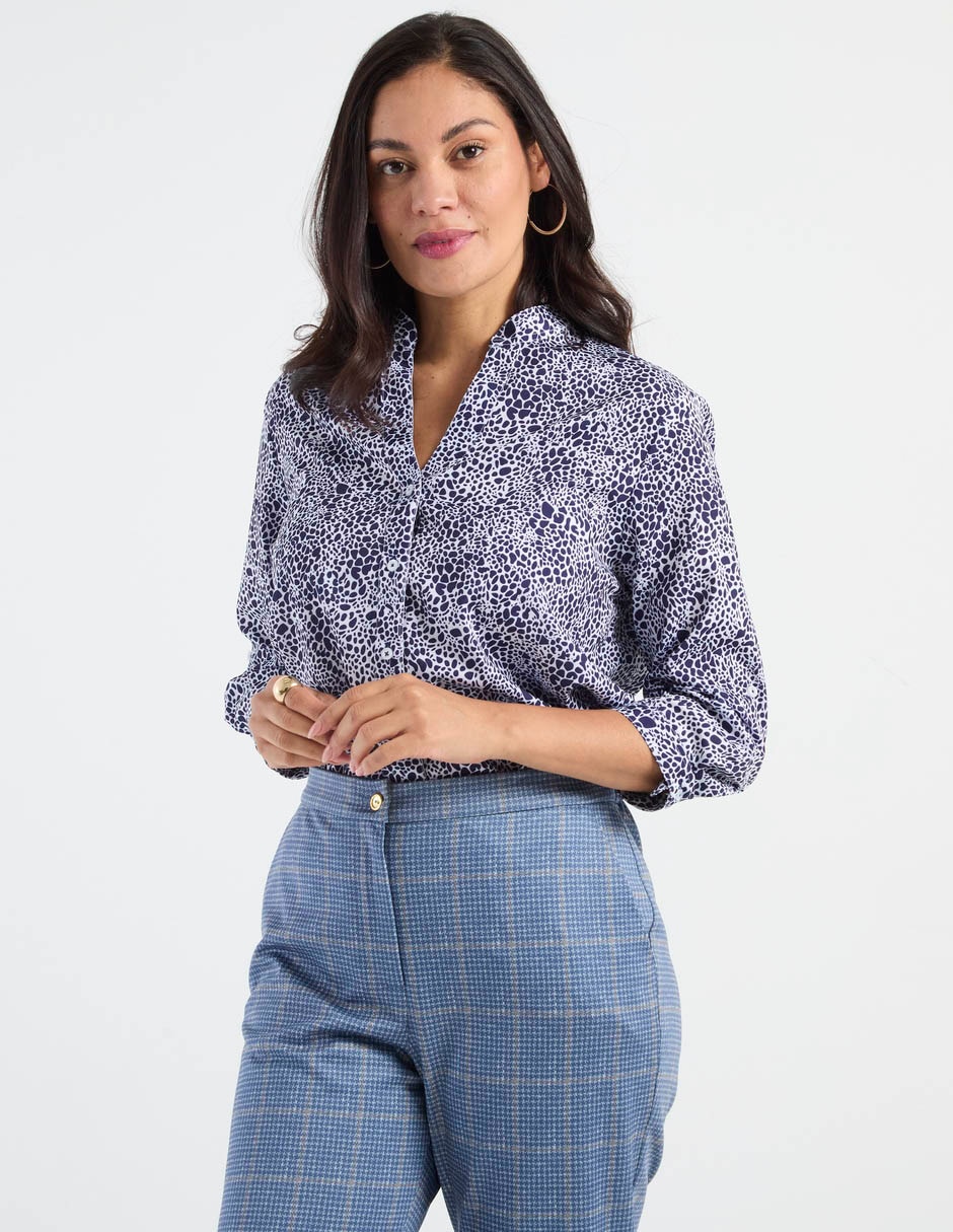 Blusa lpc manga 3/4 para mujer