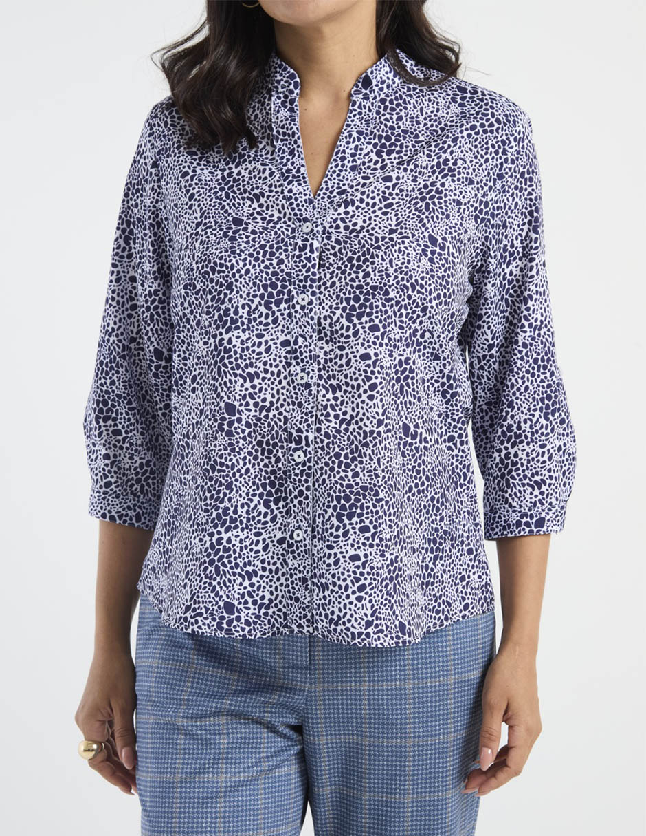 Blusa lpc manga 3/4 para mujer