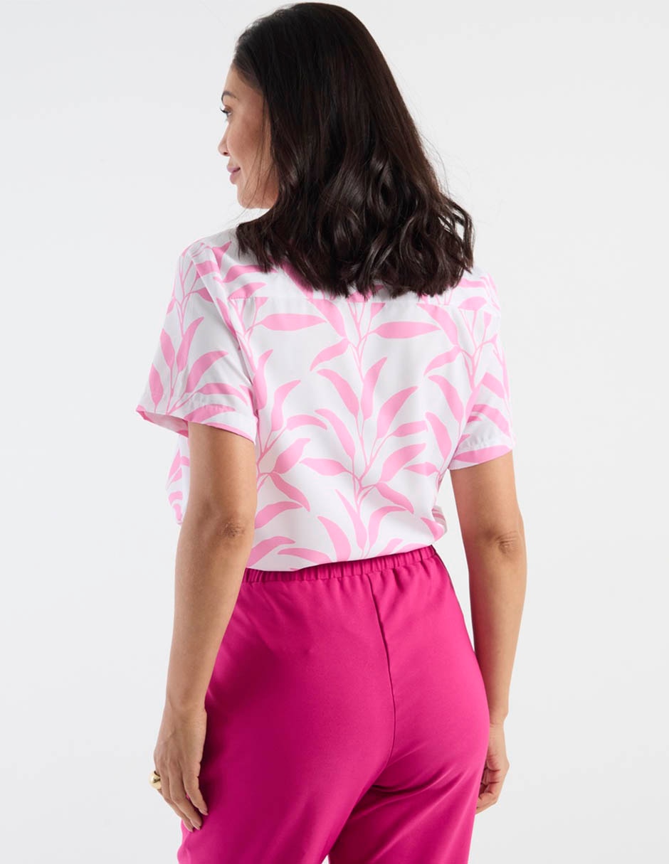 Blusa lpc manga corta para mujer