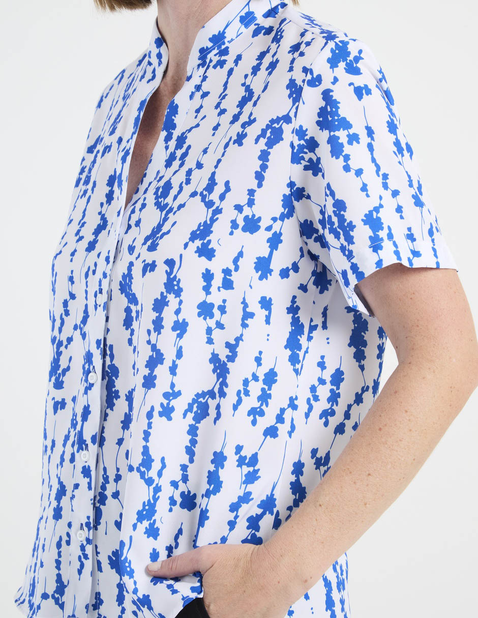 Blusa manga corta para mujer 4