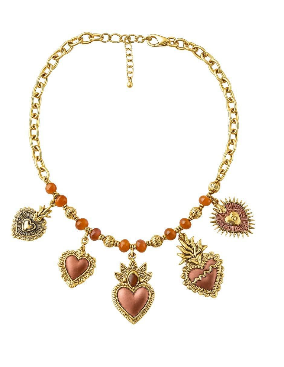 Collar corazón Milagrito 2