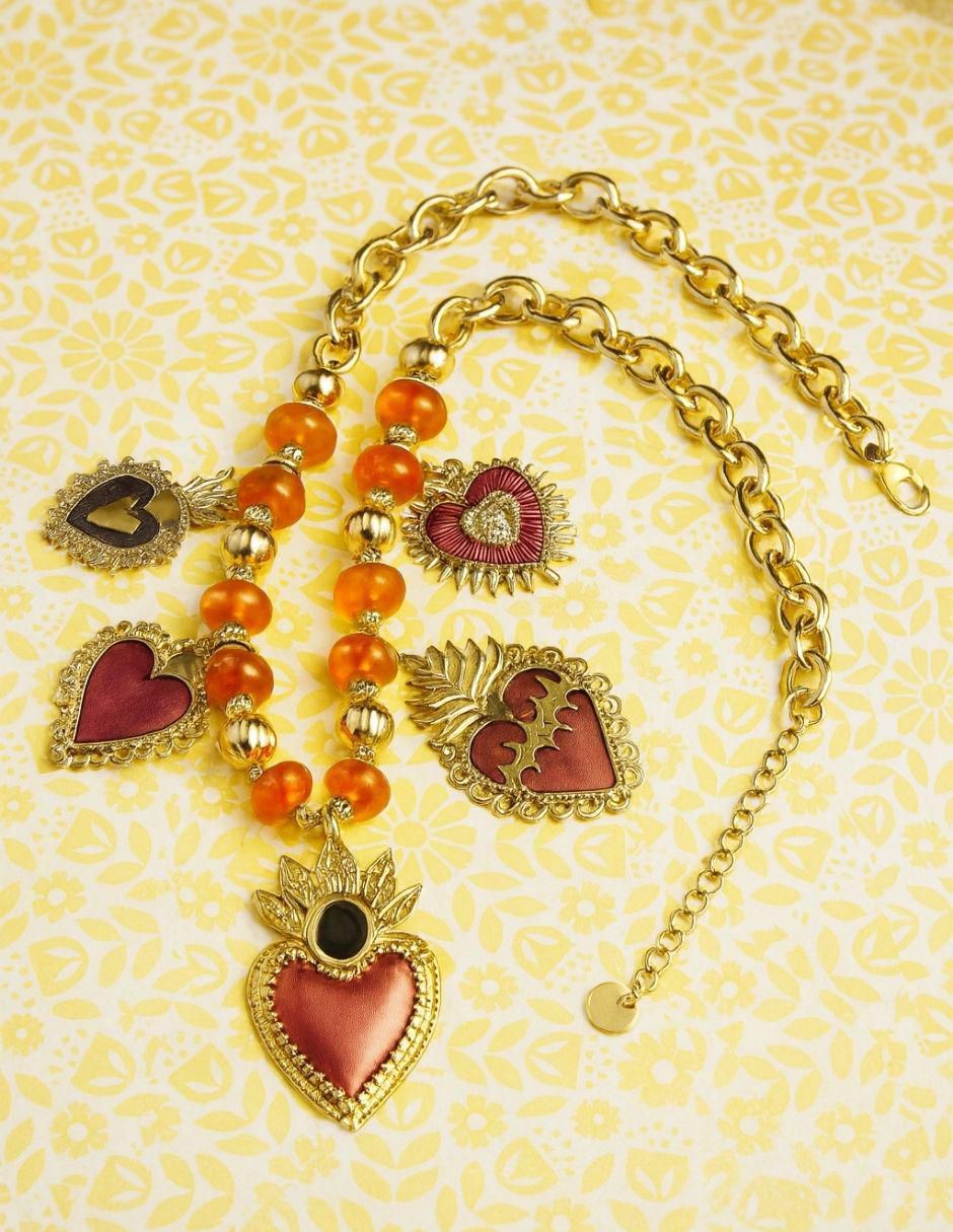 Collar corazón Milagrito 4