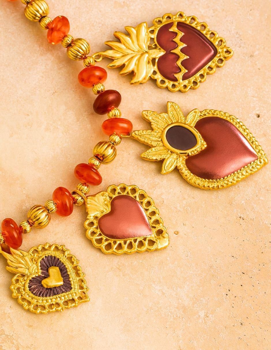 Collar corazón Milagrito 6