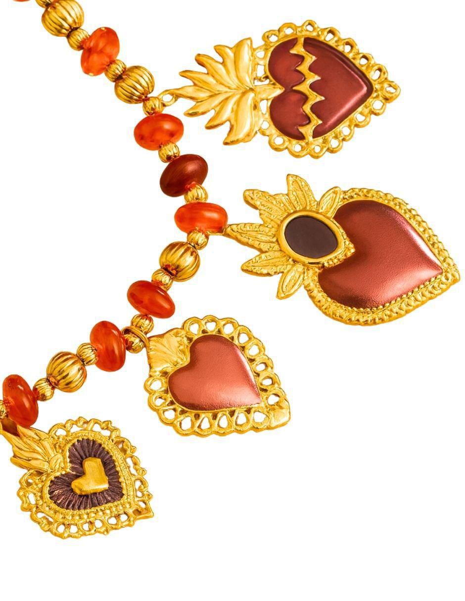Collar corazón Milagrito 7