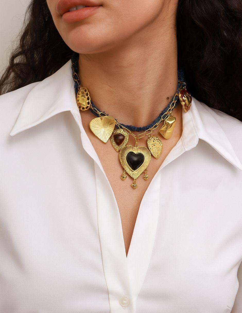 Collar corazón Cordelia 5
