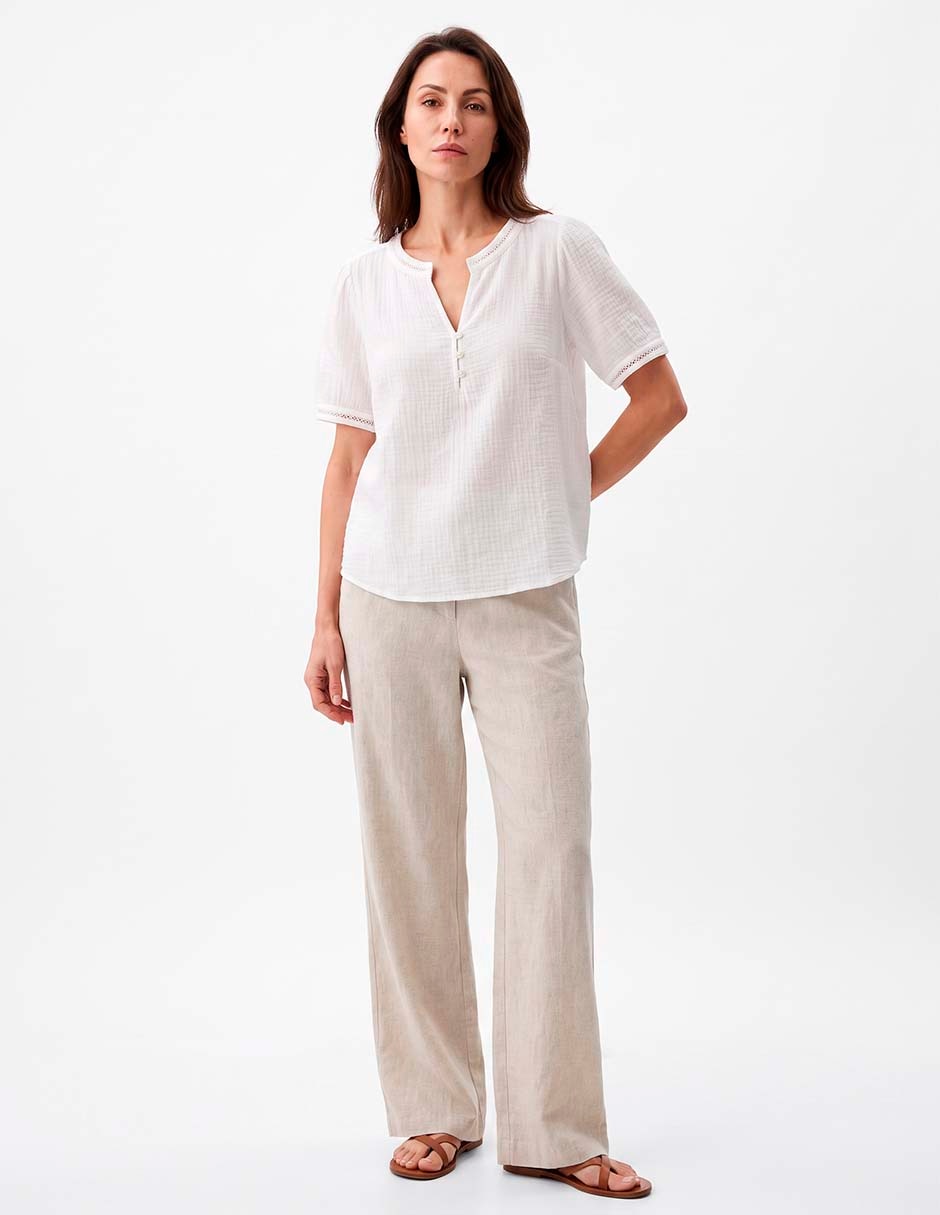 Blusa manga corta para mujer Blusa manga corta para mujer