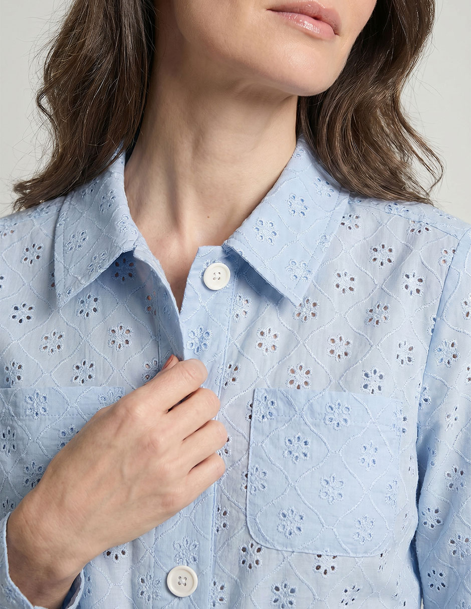 Chamarra casual Talbots de algodón para mujer
