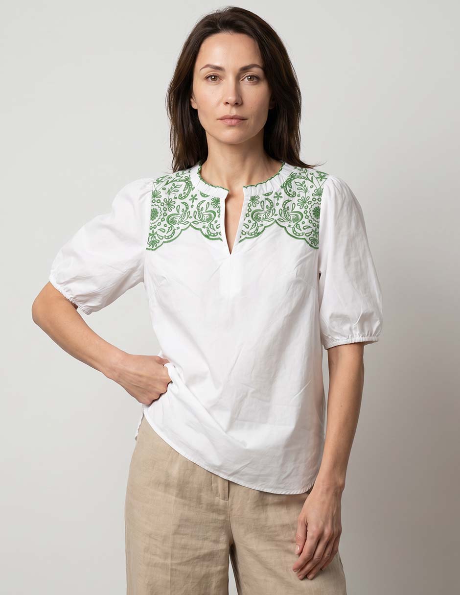Blusa manga al codo para mujer Blusa manga al codo para mujer