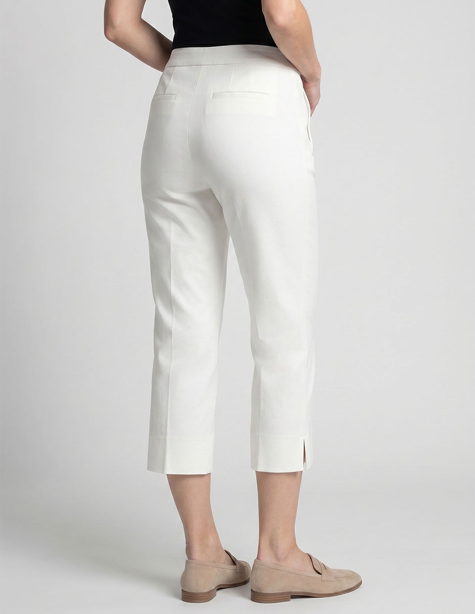 Pantalón capri recto para mujer 2