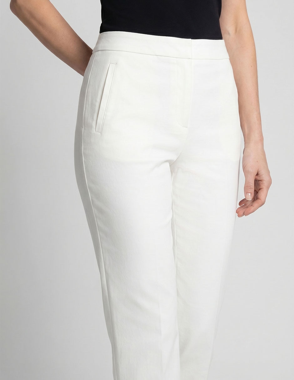 Pantalón capri recto para mujer 3