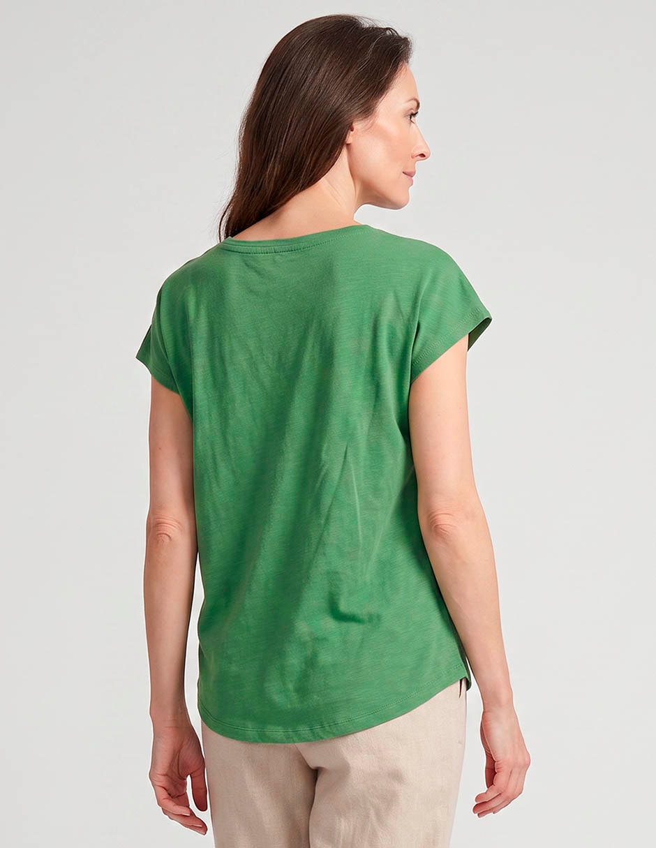 Blusa manga corta para mujer 2
