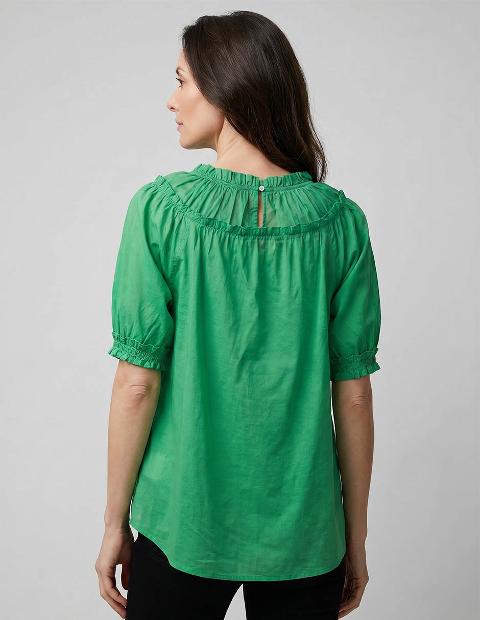 Blusa manga corta para mujer 2