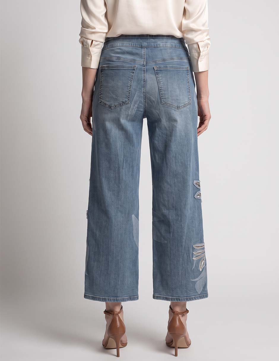 Jeans wide leg para mujer 2
