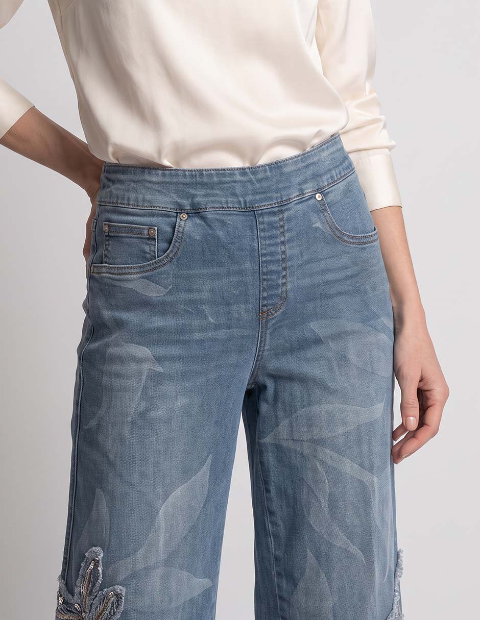 Jeans wide leg para mujer 3