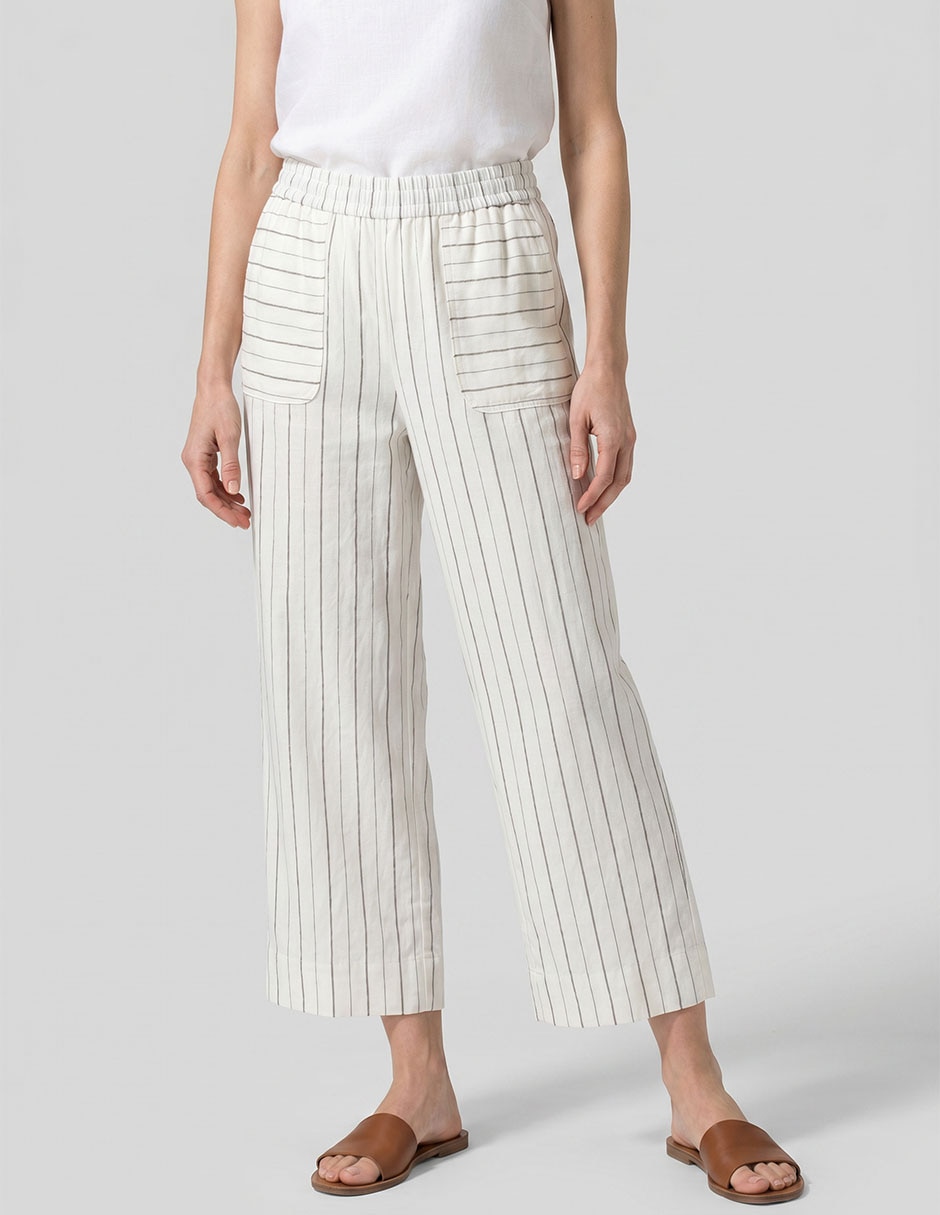 Pantalón relaxed amplio para mujer