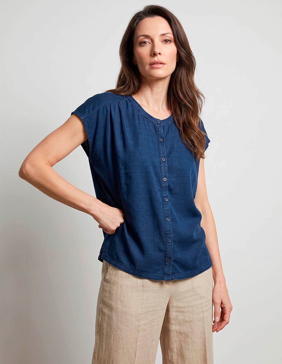 Blusa manga corta para mujer Blusa manga corta para mujer