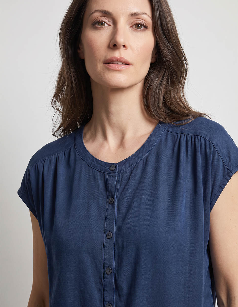 Blusa manga corta para mujer 3