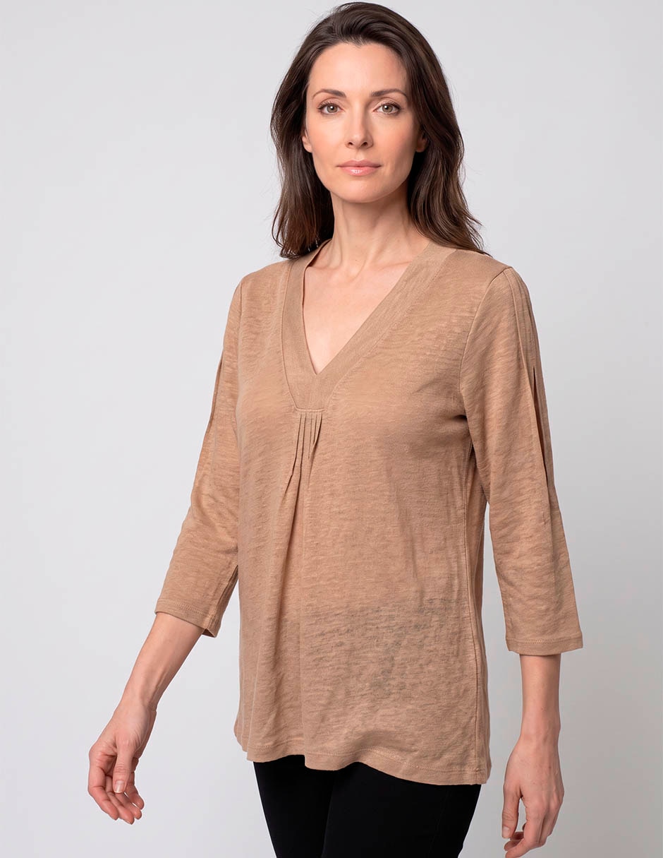 Blusa manga 3/4 para mujer 1