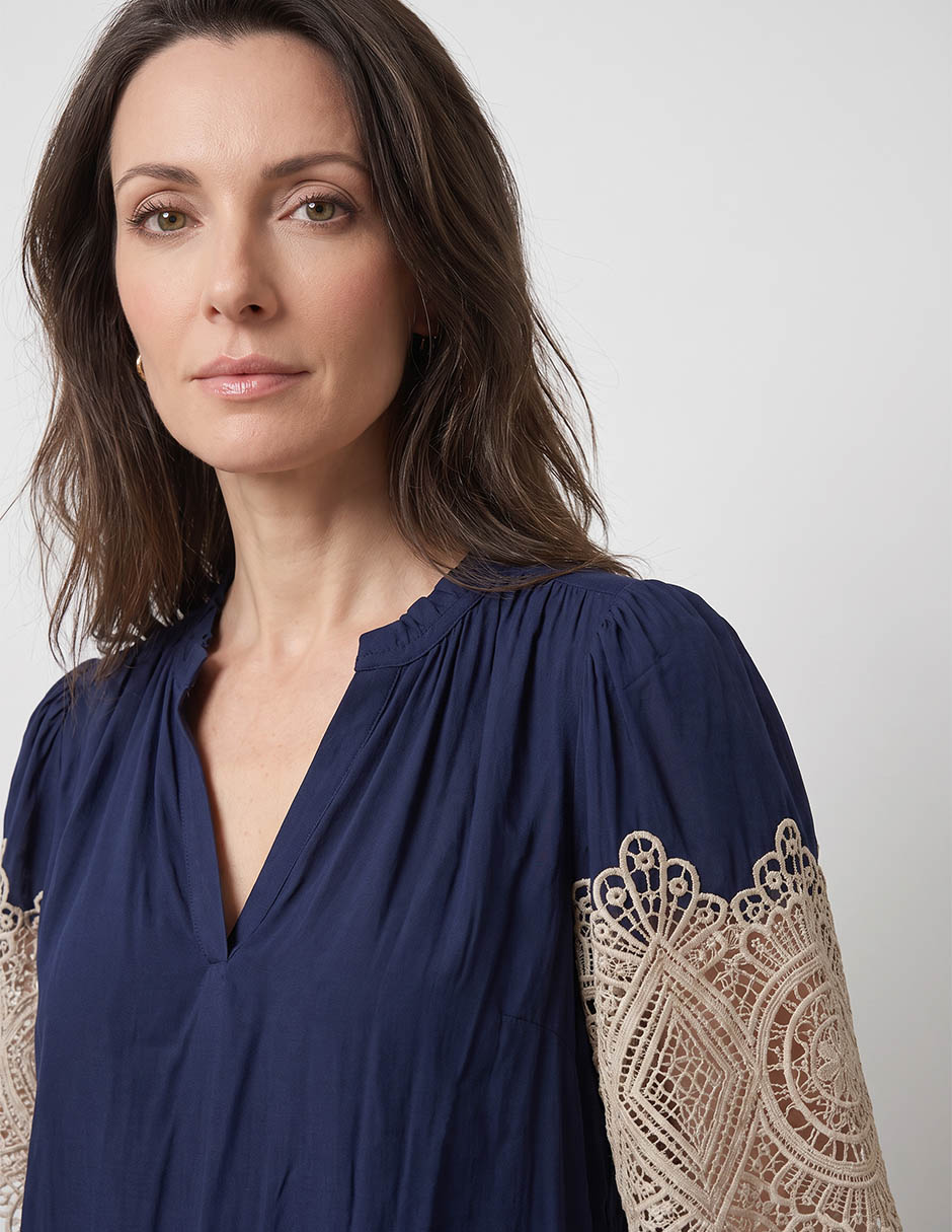 Blusa manga corta para mujer 3