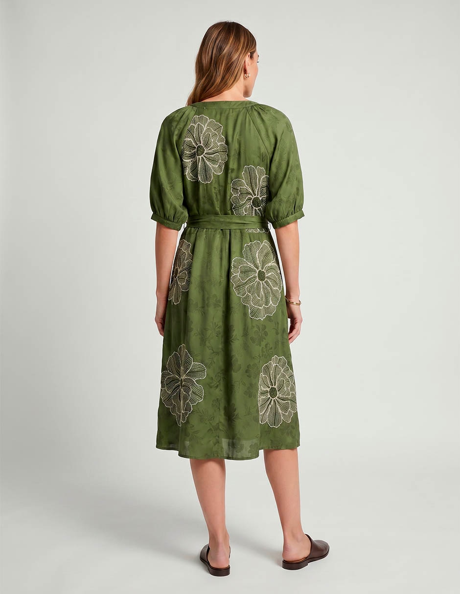 Vestido midi casual para mujer 2