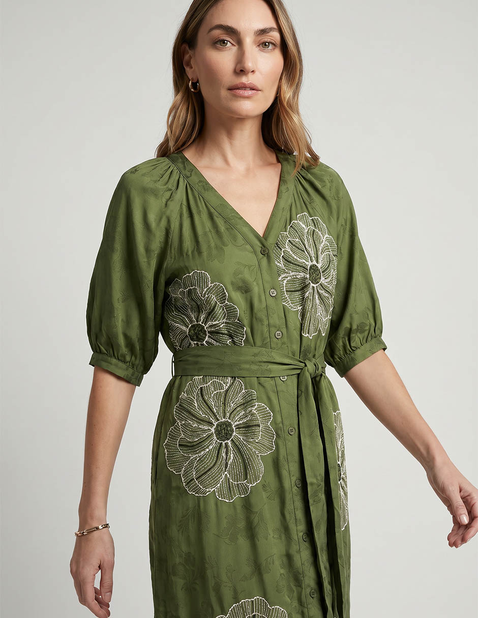 Vestido midi casual para mujer 3