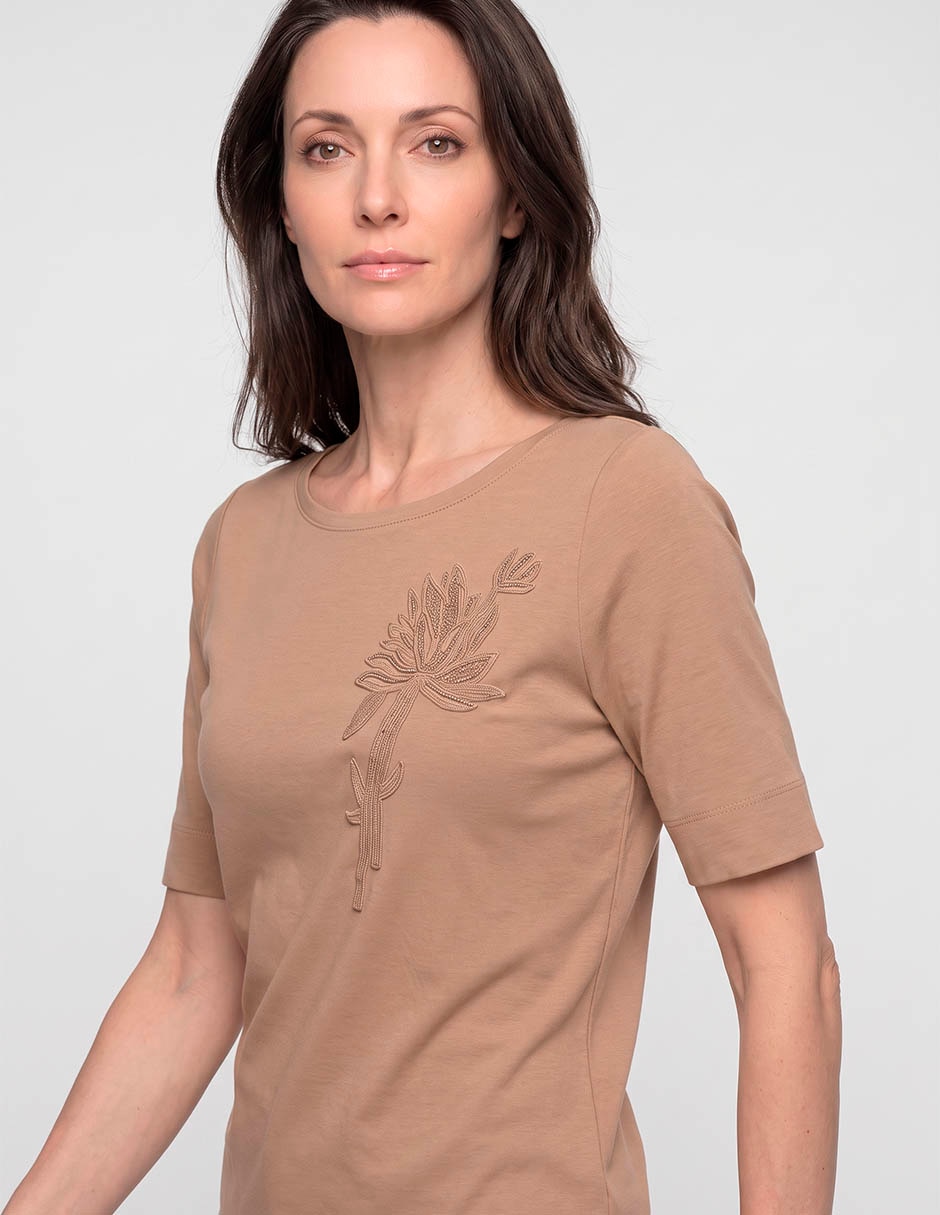 Blusa manga corta para mujer 3
