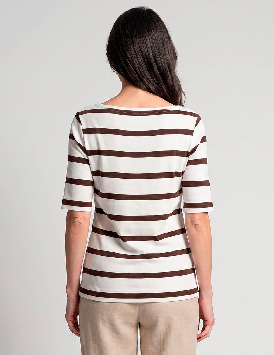 Blusa manga al codo para mujer 2