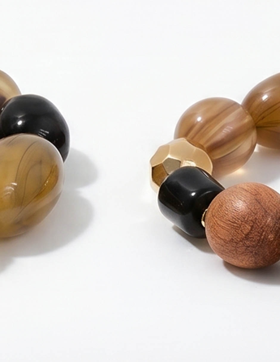 Set de pulsera con acabado pulido