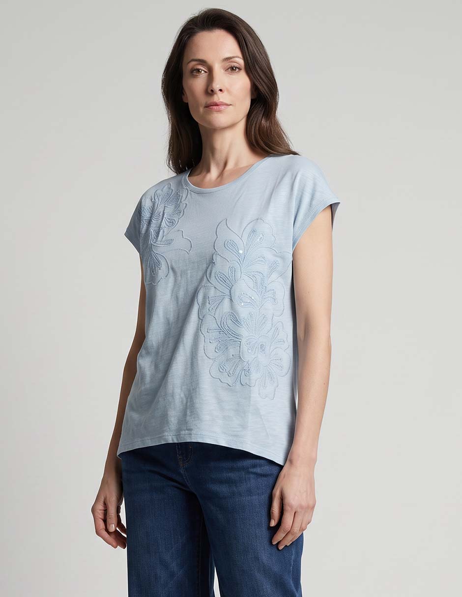 Blusa manga corta para mujer Blusa manga corta para mujer