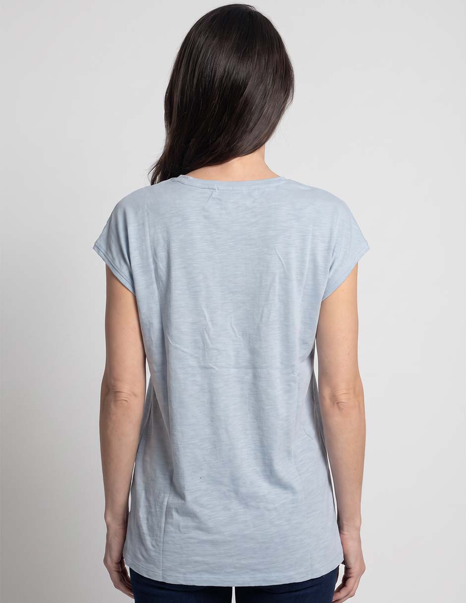 Blusa Chico's manga corta para mujer