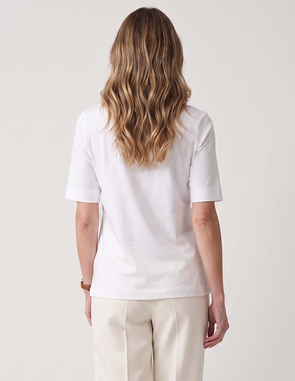 Blusa manga corta para mujer 2