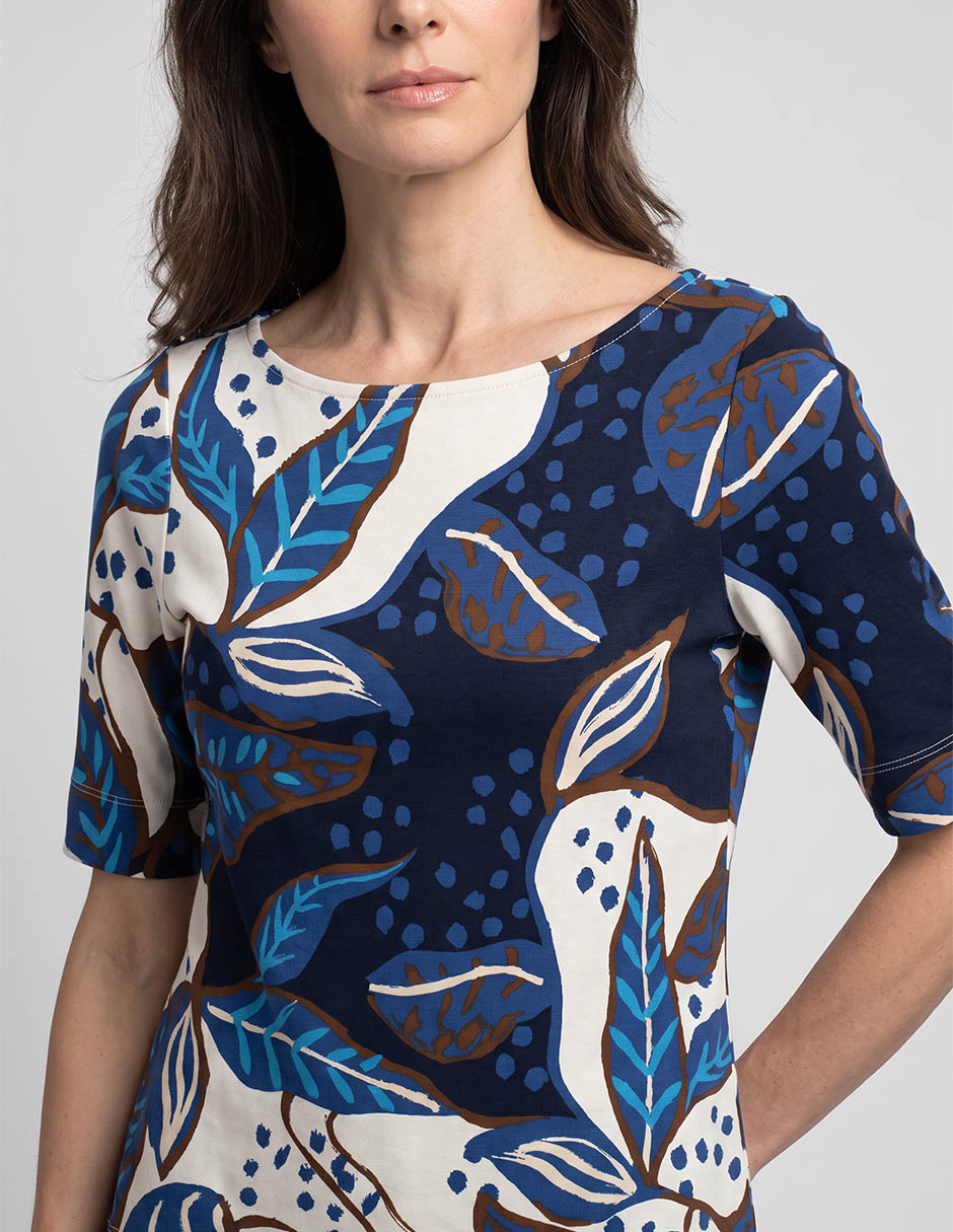 Blusa manga corta para mujer 3
