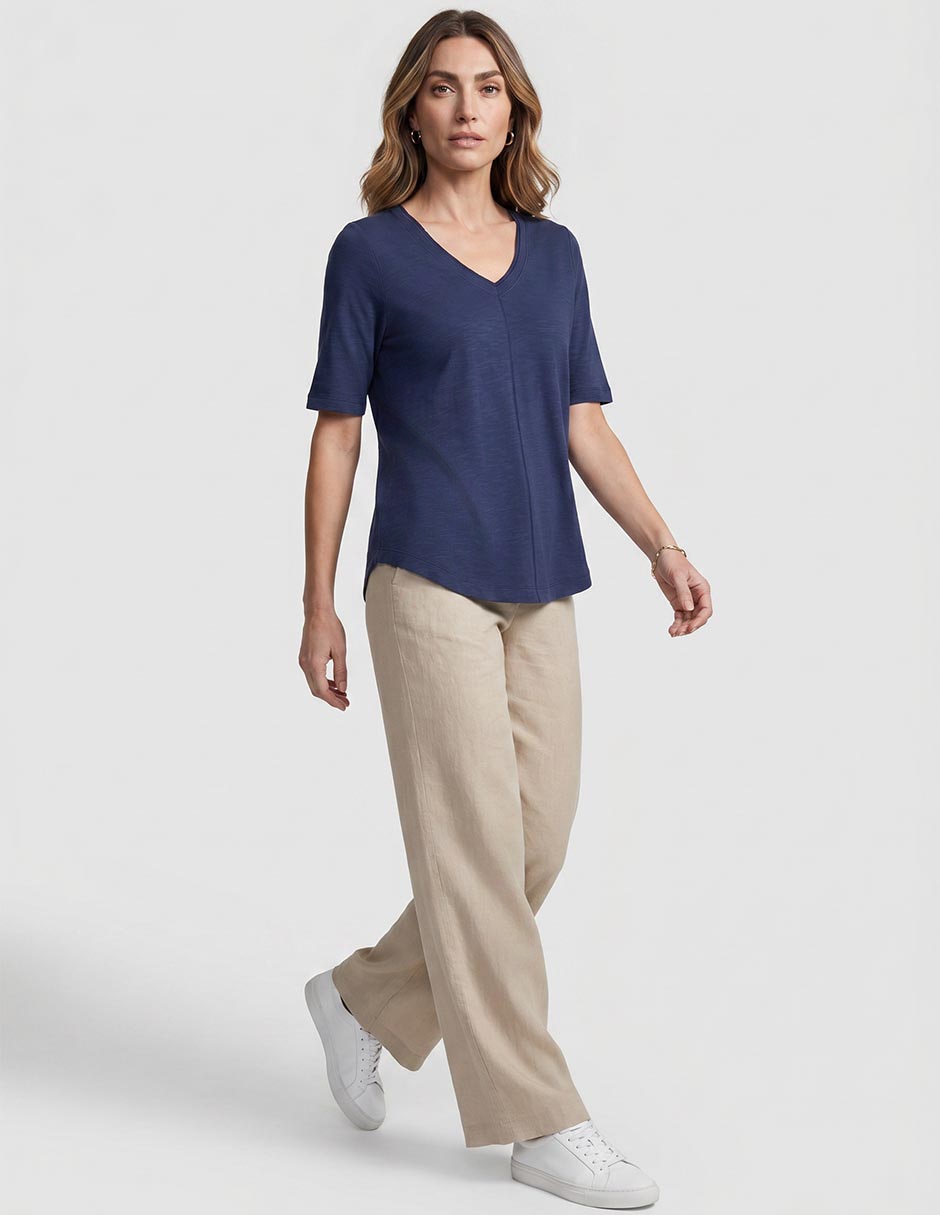 Blusa manga al codo para mujer Blusa manga al codo para mujer