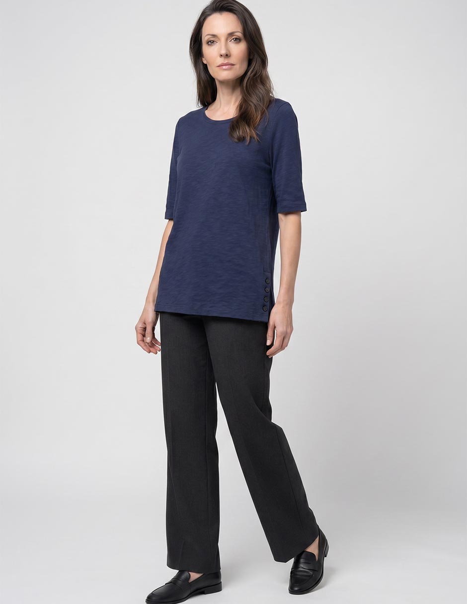 Blusa Chico's manga al codo para mujer