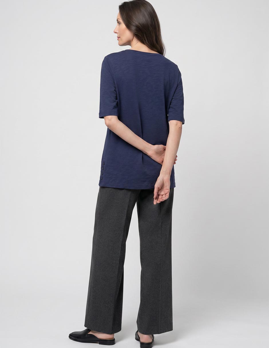 Blusa Chico's manga al codo para mujer
