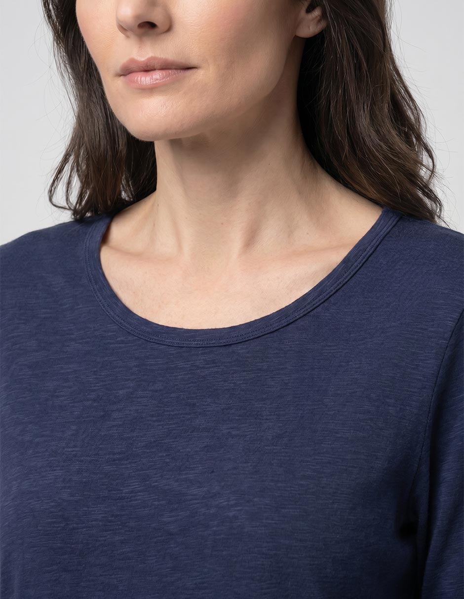 Blusa Chico's manga al codo para mujer