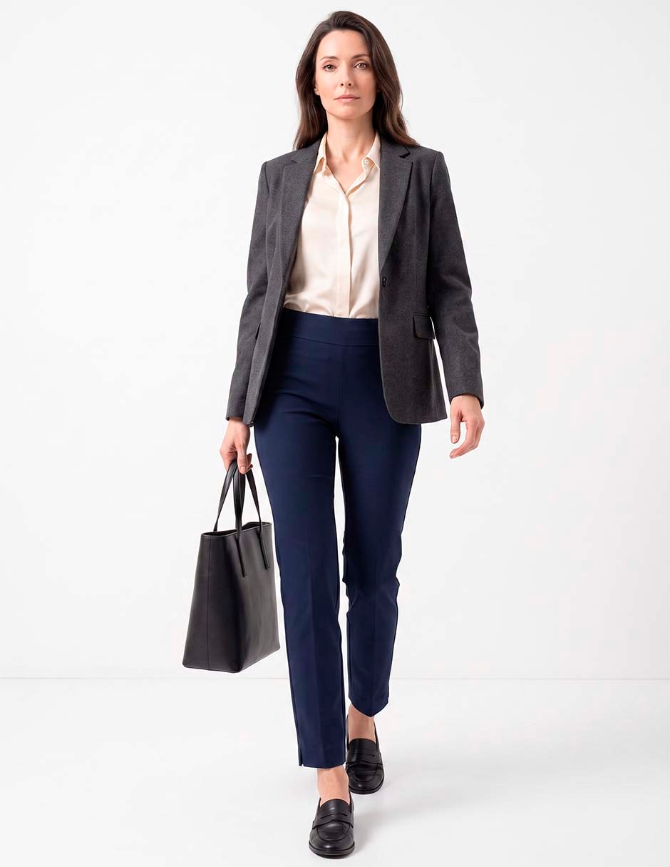 Pantalón relaxed slim para mujer 3