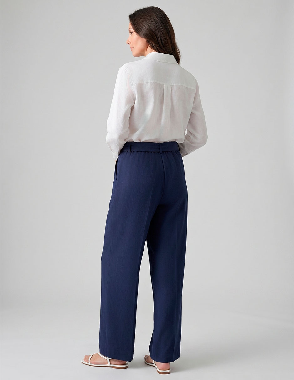 Pantalón lorenza blau amplio para mujer