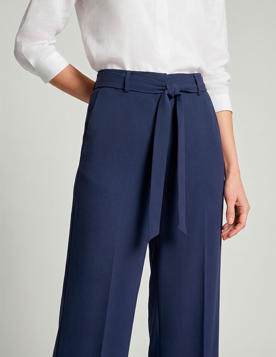 Pantalón lorenza blau amplio para mujer