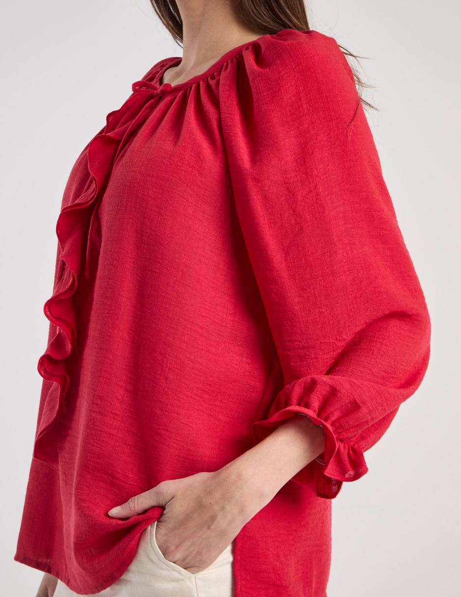 Blusa manga 3/4 para mujer 10