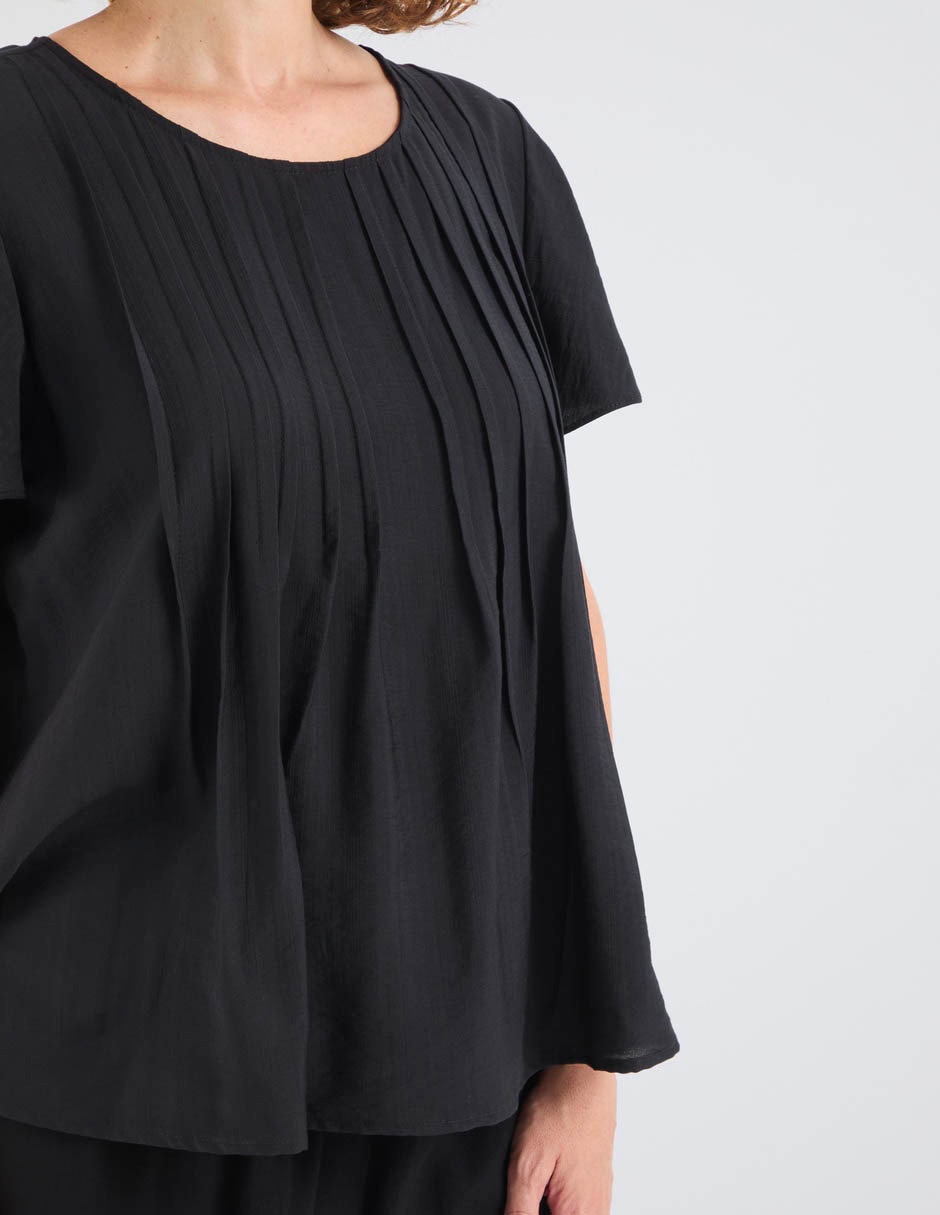 Blusa manga corta para mujer 5